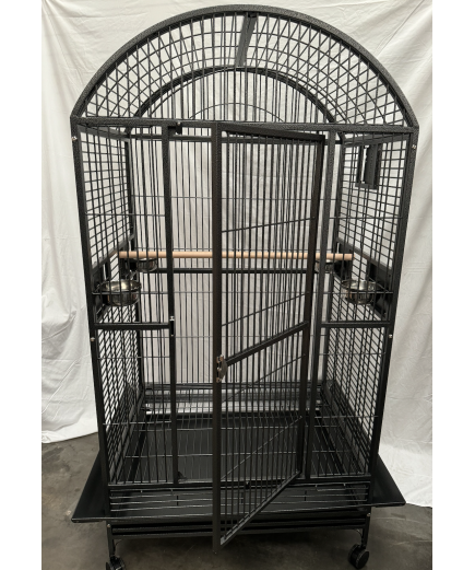 Parrot-Supplies DeSantis Dome Top Macaw Parrot Cage Antique